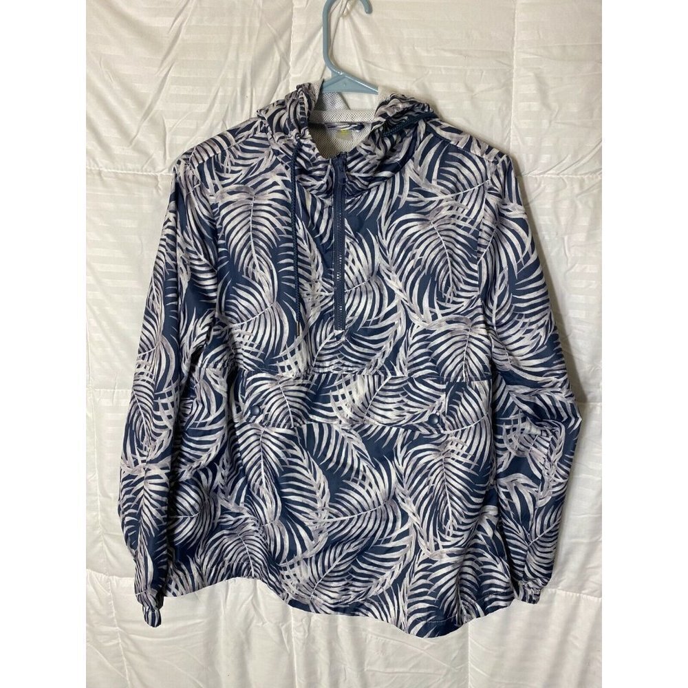 Women’s Small Jacket Sweatshirt Boho Hippie Grannycore Gym Workout Floral